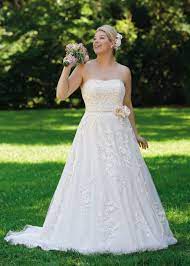 Deine hochzeit steht bevor und wir helfen dir das schönste brautkleid für dich zu finden. Brautkleid Gr 50 Verina Brautmoden