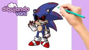 Como Dibujar A Sonic Exe Paso A Paso Dibujos Para Dibujar Imagenes F Como Dibujar A Sonic Sonic Dibujo Paso A Paso