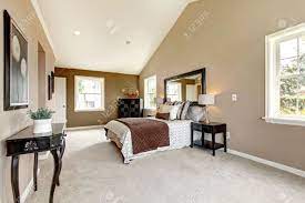 Filter by style, size and many features. Large Classic Luxury Bedroom With Brown And White And Beige Carpet Stock Photo Picture And Royalty Free Image Image 13888973