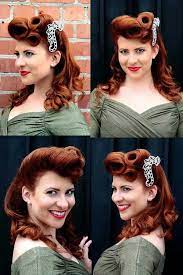 Rockabilly Hair Retro Hairstyles Vintage Hairstyles Rockabilly Hair