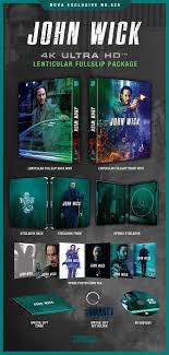 #johnwick4 in theaters may 27, 2022. Nova Media John Wick 1 4k Uhd Steelbook Ne 26 Lenticular Full Slip Hi Def Ninja Pop Culture Movie Collectible Community