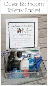 Guest Bathroom Toiletry Basket Guest Room Essentials Bathroom Baskets Guest Bathrooms