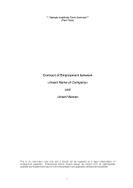 Edit a file and contract template. å…è´¹part Time Employment Contract æ ·æœ¬æ–‡ä»¶åœ¨allbusinesstemplates Com