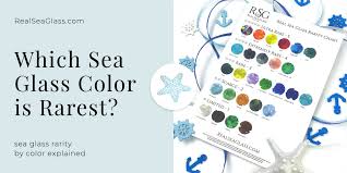 Which Sea Glass Color Is Rarest Real
