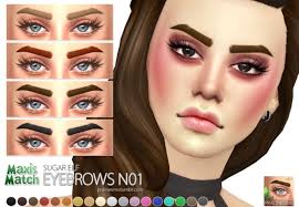Learn how to resurrect a dead sim in the sims 3. Maxis Match Eyebrow Pack N01 Mod For The Sims 4 Download