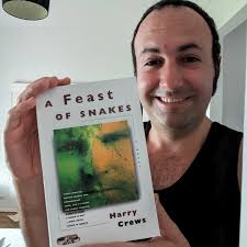 Harry Crews is best remembered for his deceptively direct storytelling  wherein deeply strange tales of the more deranged reaches of the American  Deep South are conjured in pungent and unnerving imagery and