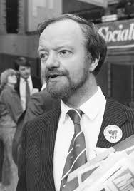 Robin Cook during the Miners Strike circa 1984-85. Art Prints from Mary  Evans