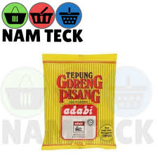 Masukkan tepung goreng pisang adabi, sedikit garam serta soda bikarbonat ke dalam mangkuk sederhana besar. Adabi Tepung Goreng Pisang 250g Shopee Singapore