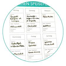 Entdecke (und sammle) deine eigenen pins bei pinterest. Zeit Geld Sparen Mit Dem Kostenlosen Wochenspeiseplan Vordruck