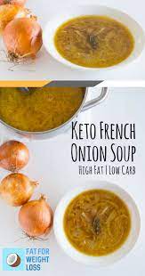 Keto French Onion Soup Keto French Food Recipe French Onion Soup Ketogenic Recipes Keto Diet Recipes