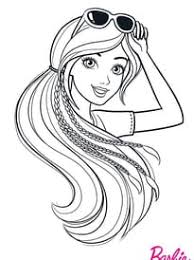 C'est un personnage créé par walt disney. Coloriage Barbie Page 1