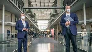 Schaulaufen der möglichen kanzlerkandidaten der union: Kandidat Der Herzen Union Entscheidet Sich Fur Laschet Soder Tritt Vor Presse Politik