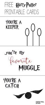 Template Harry Potter Happy Birthday Card Printable Free Printable Harry Potter Cards Paper Trail Design Harry Potter Cards Harry Potter Valentines Harry Potter Free