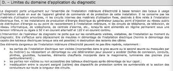 Modele De Diagnostic Electrique