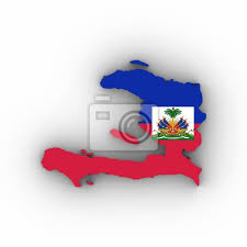 Symbols of nobility in the reign of henry christophe. Haiti Karte Umriss Mit Haitianischen Flagge Auf Weiss Mit Schatten Fototapete Fototapeten Nationalflagge Haitian Haiti Myloview De