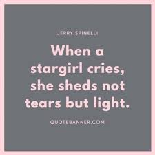 #moonlight #moonlight spins around me #jerry spinelli #stargirl #stargirl quote #stargirl jerry spinelli #graveyard of memories #graveyard #black and white #crescent moon #moon #faded. Stargirl Quotes On Quotebanner Com