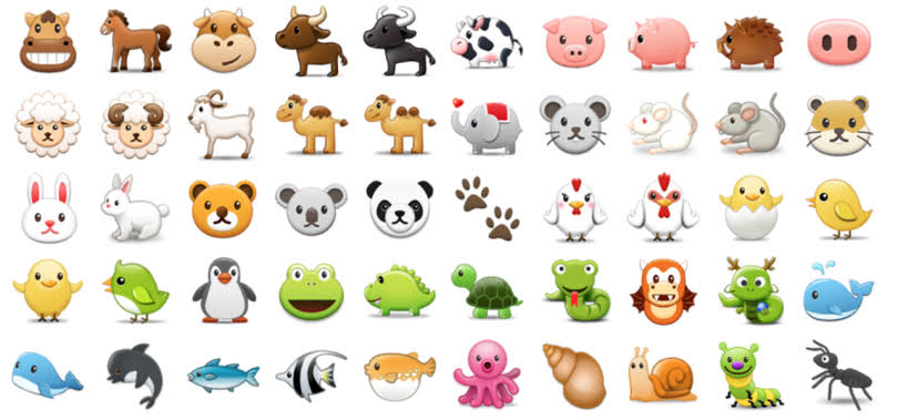 klavyede hayvan emojileri işaretleri simgeleri sembolleri nasıl yapılır kısayolları kopyala anlamı