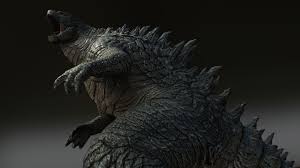 Godzilla2014 Fans Artwork By Rinnong 3d Model Godzilla 3d Model Artwork