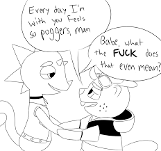 Poggers is a compliment if we put it that way. Datphony On Twitter Super Dumb Flick And Cj Animal Crossing Doodle Because I M Gay