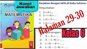 Aug 11, 2021 · kunci jawaban tema 2 kelas 6 halaman 27, 28, 29 dan 30 subtema 1 rukun dalam perbedaan tepatnya pada materi pembelajaran 4 di buku tematik siswa. Kunci Jawaban Matematika Kelas 6 Halaman 29 Dan 30 Youtube