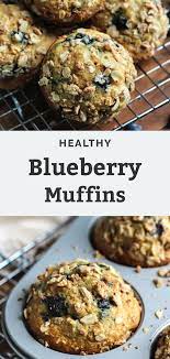 Healthy Blueberry Muffins Recipe Healthy Blueberry Healthy Blueberry Muffins Blue Berry Muffins