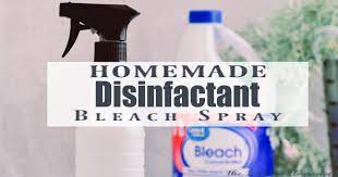 You can even spray it on. How To Make Your Own Disinfectant Spray With Bleach Home In The Finger Lakes