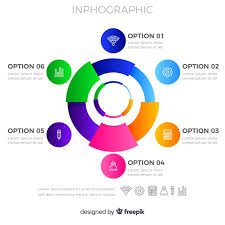 Pie Chart Infographic Vector Free Download