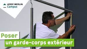 Maybe you would like to learn more about one of these? Comment Poser Un Garde Corps Exterieur Leroy Merlin Youtube