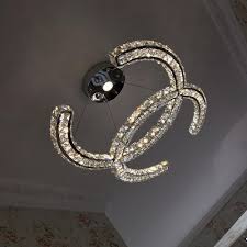 Modern Chanel Crystal Chandelier Lighting Ceiling Light Fixture Mooielight Crystal Chandelier Lighting Foyer Lighting Modern Crystal Chandelier
