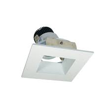 Square recessed lighting trim bronzer powder. 4 Iolite Square Square Reflector Adjustable Trim 800lm 3500k Matte Powder White Nio 4sdsq35xmpw Aztec Lighting Inc