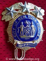 Thin blue line wallet badge holder fits nypd detective badge, credit card id, billfold and pictures. Badge Nypd Chief Of Detectives Badge Police Badge Fire Badge