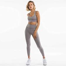 Sömlöst Yogaset för Kvinnor - 2-delat Set