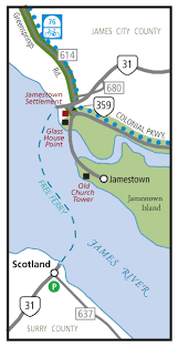 Jamestown Scotland Ferry Travel Virginia Department Of