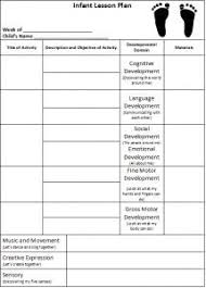 Infant Lesson Plan Suggestions Lesson Plans For Toddlers Infant Lesson Plans Toddler Lesson Plans Template