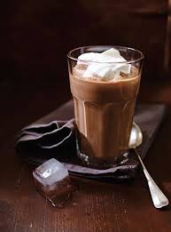 Cafe Glace Au Chocolat Shokolad Gliase Ricardo Recipe Chocolate Drinks Chocolate Craving Cookie Milkshake
