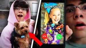 Siwa connects with her fans through many channels: I Kidnapped Jojo Siwa S Dog Jojo Called Me Bow Bow Is Mine Youtube