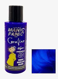Manic Panic Coraline Deep Dream Blue Semi Permanent Hair Dye In 2020 Semi Permanent Hair Dye Permanent Hair Dye Coraline