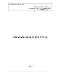 Cele mai multe, adresate persoanelor cu studii medii. Pdf SituaÅ£ia Fluxurilor De Numerar