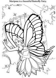 Supercoloring.com is a super fun for all ages: Barbie Mariposa Coloring Pages
