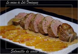 Si te gustan las recetas de carne , al estilo gourmet para cocinar este solomillo los ingredientes son muy sencillos. La Cocina De Loli Dominguez Solomillo De Cerdo Con Mostaza A La Sidra