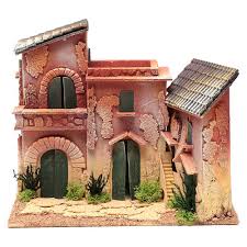 Casa barrio belen medellín a partir de $ 240.000.000, 1 casas con precio rebajado! Aldea Casas 25x30x20 Cm Para Belen Belenes De Navidad