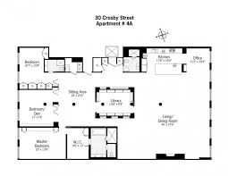 Chic And Wide Loft Style Apartment In Soho Nolita New York 4betterhome Loft Floor Plans Loft Style Apartments Loft Flooring