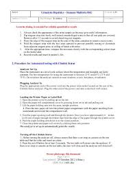 Active Urinalysis Dipstic