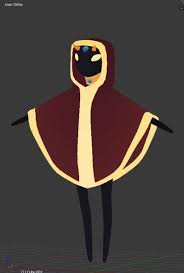 Freaky Like A Wind Chime Character Modeling Low Poly Character 3d Character
