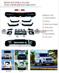 Maybe you would like to learn more about one of these? 2019 Mercedes G63 Conversion For 2002 2018 Models Gwagenparts Com Mercedes G Class Parts