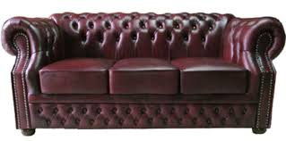 Modway idyll tufted leather chesterfield sofa. Casa Padrino Luxury Genuine Leather 3 Seater Sofa Dark Red 210 X 90 X H 80 Cm Chesterfield Sofa
