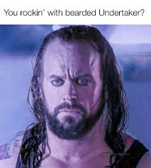 Bearded Undertaker was something else 😭 #wwe #raw #smackdown #nxt #aew