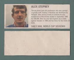 England Alex Stepney Manchester United Dm70