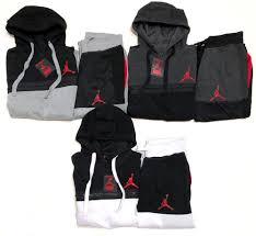 Black And Gold Jordan Hoodie Mens Nike Jordan Icon Men S Sweatsuit Complete Set Hoodie Pants Brand New Jordans Outfit For Men Nike Outfits Sweatsuit