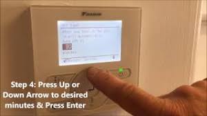 Unofficial api documentation and web interface to control daikin emura air conditioner. Tutorial 12 How To Set Off Timer On Daikin Brc1e62 Wall Controller Youtube